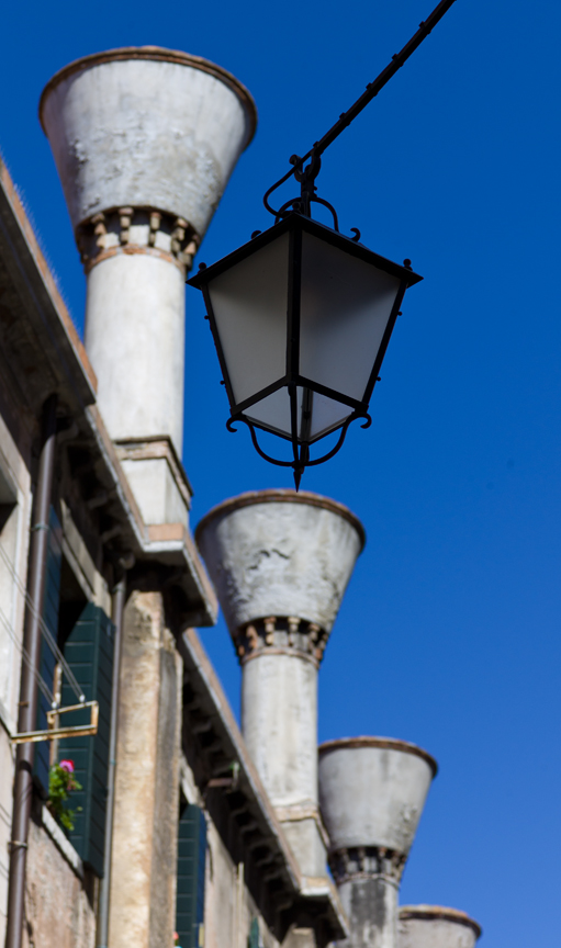 L1000878 Venesian Chimneys and Sky Lamp Unsharpened