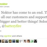 Noktor closes its doors