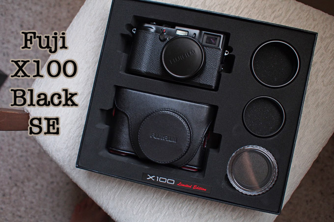 Look what popped into my house. The Black Special Edition Fuji