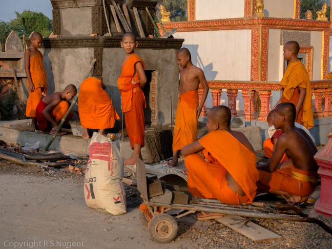 Near Angkor Bahn, Cambodia