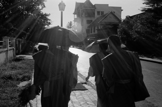 Monks Luang Prabang Leica M6 Nokton Tri-X ISO250