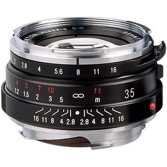 カメラ レンズ(単焦点) The Voigtlander 35 1.4 SC Nokton Classic SC on the Leica M 240 