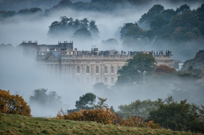 Chatsworth In The Mist