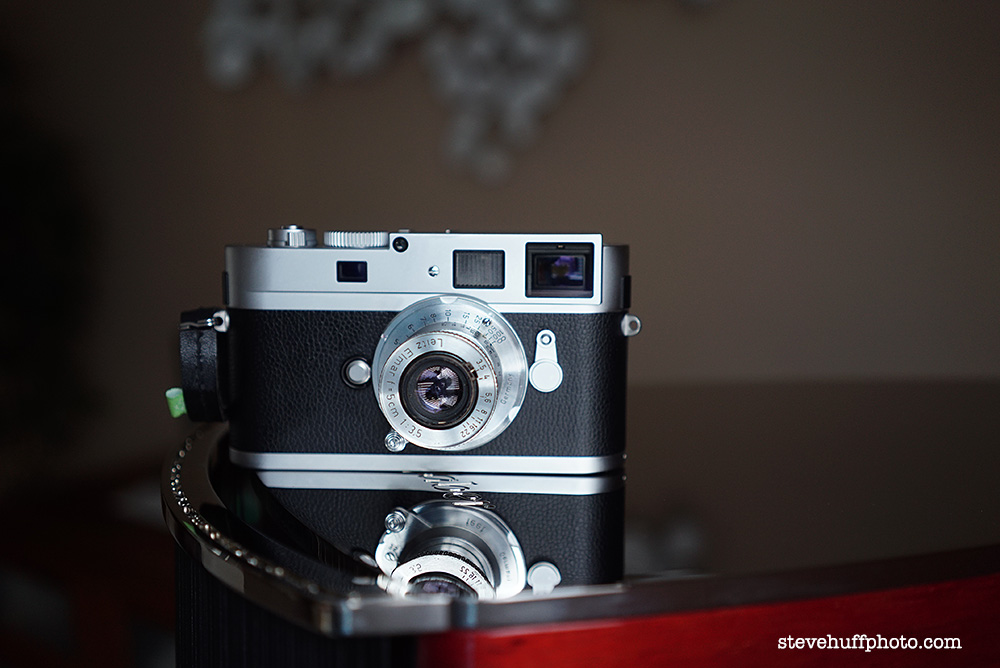 The Classic Leica 5cm Elmar f/3.5 Collapsable Lens on the