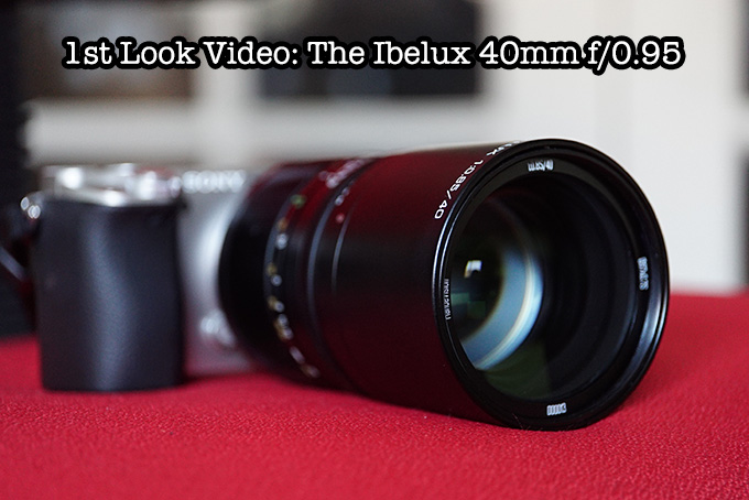 The IBELUX 40mm f/0.85 Lens. World's Shortest Review | Steve Huff