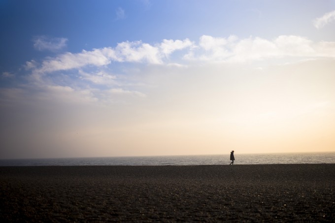 Shot 8 Woman On Beach