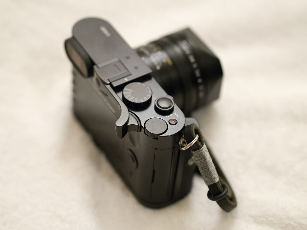 Poignée Thumbs Up En Métal Pour Leica Q Typ 116 – Améliore La Prise En Main Et La Stabilité – Modèle Argenté