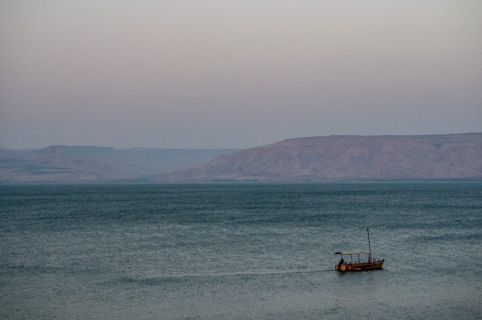 All around the Sea of Galilee is where Jesus spent 95% of his life.