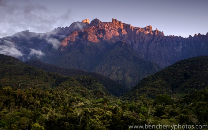 Mt. Kinabalu at Sunrise