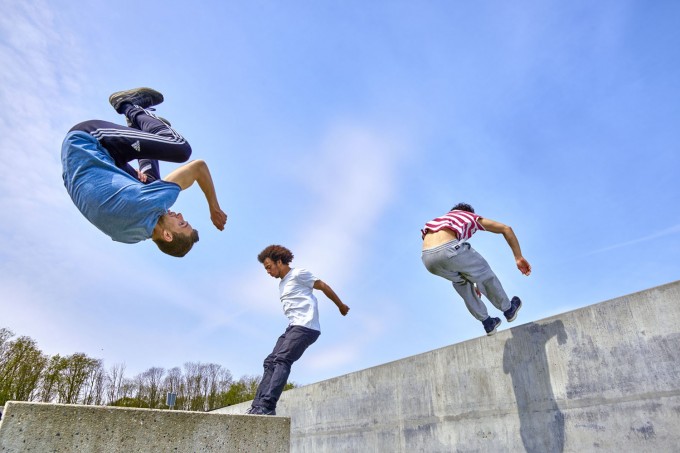 Parkour crew