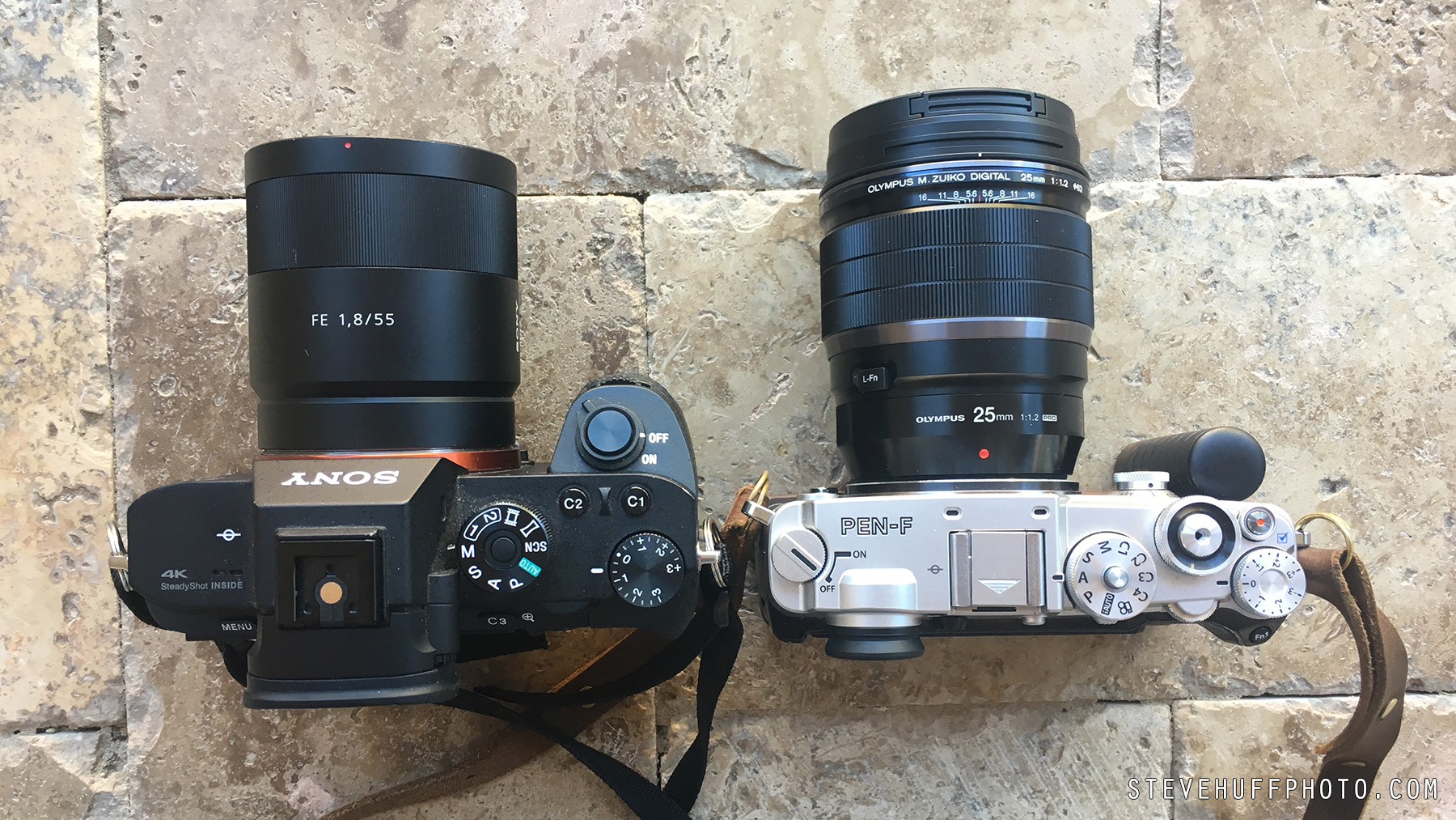 niettemin toelage graven Crazy Comparison! Sony A7RII and 55 1.8 vs Olympus PEN-F and 25 f/1.2 |  Steve Huff Hi-Fi and Photo