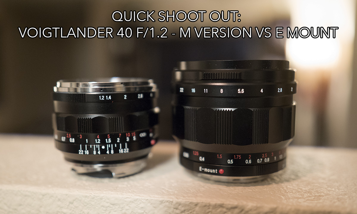 voigtlander 40mm f1 2 nokton
