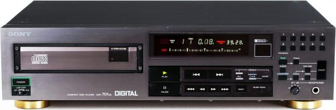 1980's CD player 