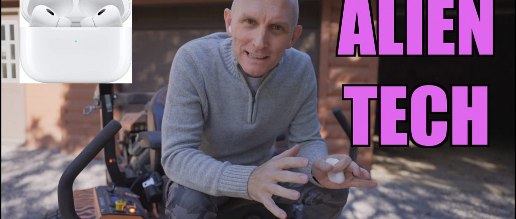 The NEW Apple AirPods Pro V2 Review Mower Test Steve Huff Hi