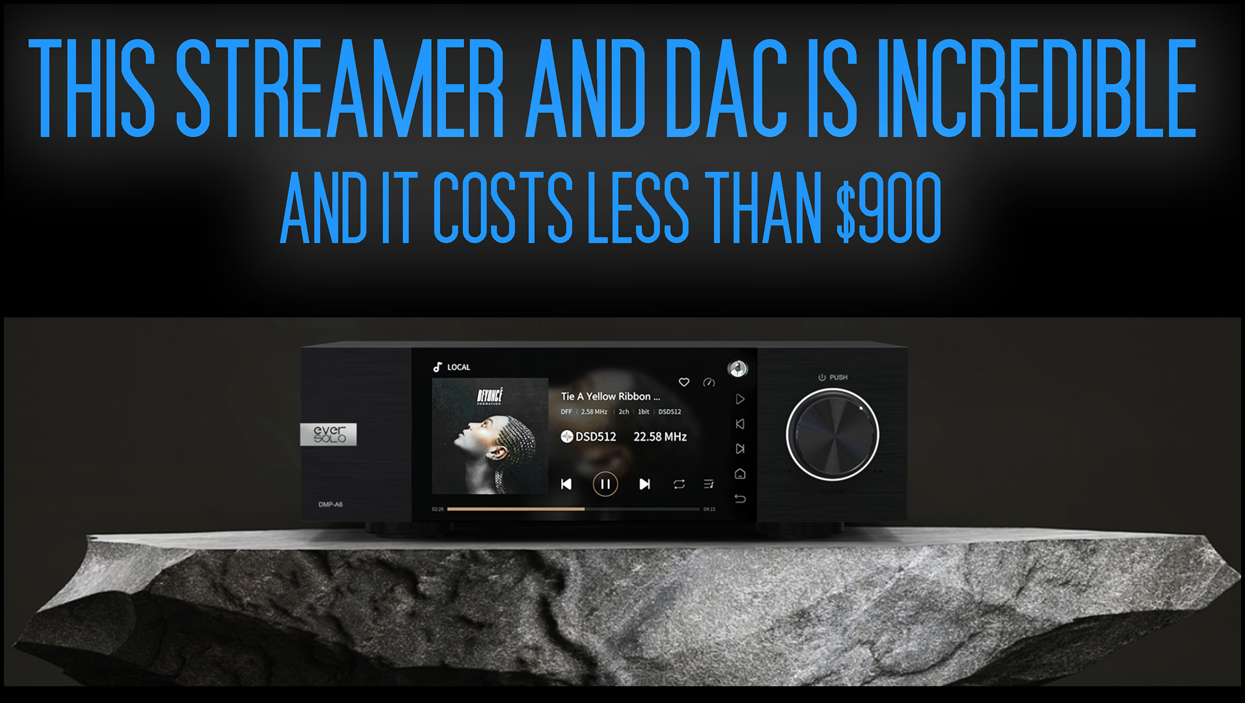 Eversolo DMP-A6 Master Edition streamer, preamp and DAC