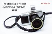 1st Look world premiere! The SLR Magic/Noktor 12mm f/1.6 Premium Lens for Micro 4/3!