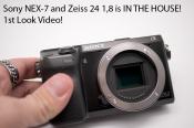 The Sony NEX-7 & Zeiss 24 has arrived! My 1st look and video!