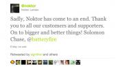 Noktor closes its doors