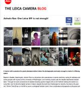 Quick Link! Our own Ashwin Rao interviewed on the Leica Blog!