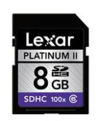 Lexar 8GB SDHC Card Deal...