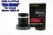 SLR Magic 35 1.7 Lens review on the Sony NEX-5