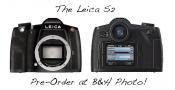 The Leica S2. B&H Taking pre-orders, review within 2 weeks! 