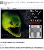 Sony 50 1.8 Lens Review on the NEX-7 coming in the "NEX" 48 Hours