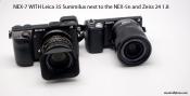 Sony NEX-7 with wide angle Leica lenses - A quick test and Ricoh GXR A12 Comparison!