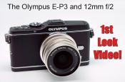 The Olympus E-P3 and 12mm f/2 Very 1st Look Video!