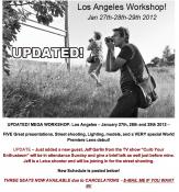 LA Workshop Next week! Starts on the 27th! You can still get in!